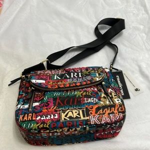 Karl Lagerfeld multi color Crossbody